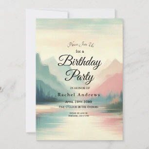 Convite Suaves Ecos das Montanhas