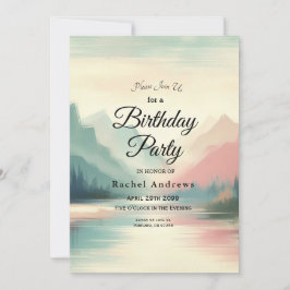 Convite Suaves Ecos das Montanhas