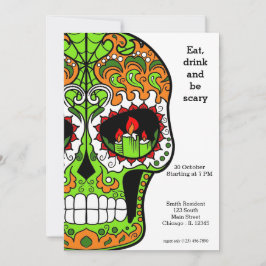 Convite Sugar Skull