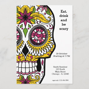Convite Sugar Skull