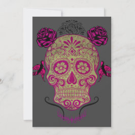 Convite Sugar Skull 1.0