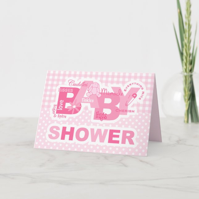 Convite Sugar & Spice Bunny Shower Card Invitation (Frente)