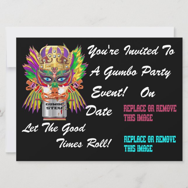 Convite Sugestões de Exibição da Rainha do Festival, por f (Frente)