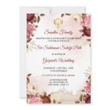 Sukhmani Sahib Paath Invitation Card, Akhnda Path