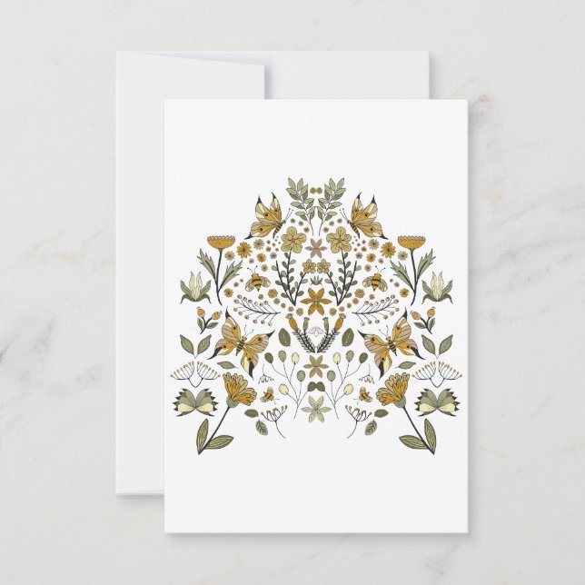 Convite Summer Butterflies (Frente)