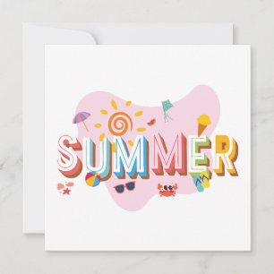 Convite Summer Vibes