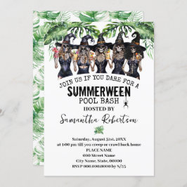 Convite Summerbetween Party Witls Girls Piscina Bash
