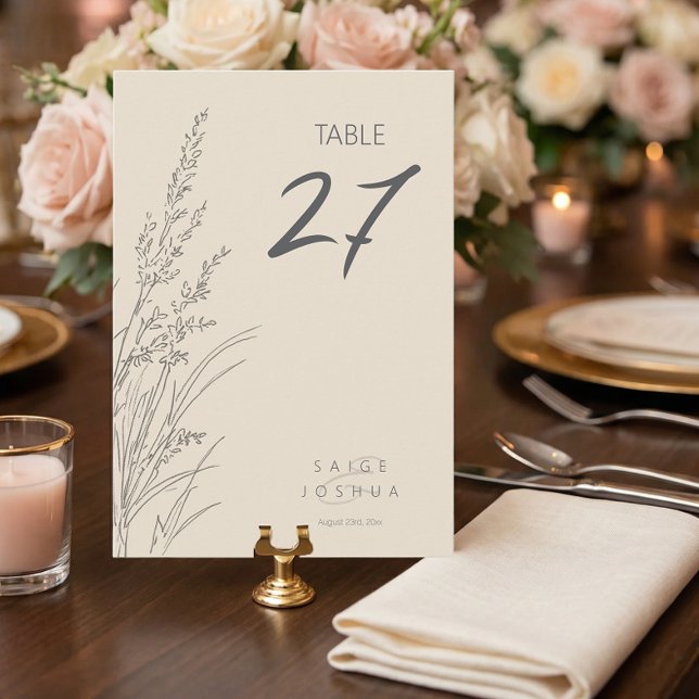 Convite Sun-Washed Garden Wedding ID1283 (Criador carregado)