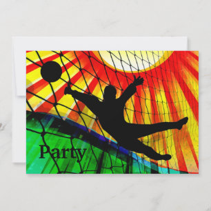 Convite Sunburst e Goalie Convidam