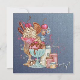 Convite Sundae Chef