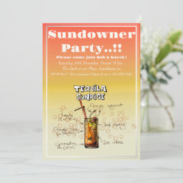 Convite Sundowner Tequila Cocktail