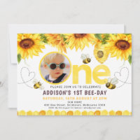 Sunflower Bees Hearts Bee Day Photo primeiro anive