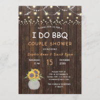 Sunflower String Lights I Do CHURRASCO Casal Chá