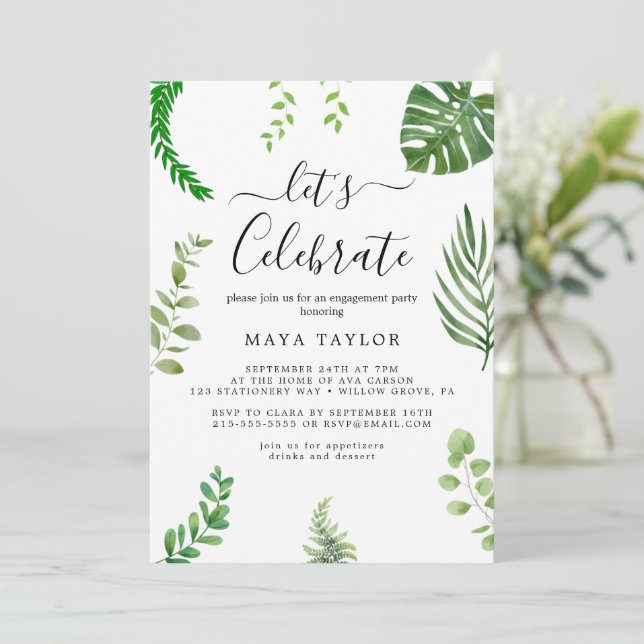 Convite Sunflower Wreath Summer Party (Em pé/Frente)