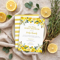 Sunny Meadow Floral Long Distance Chá de fraldas