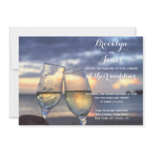 Sunset No Casamento Da Praia