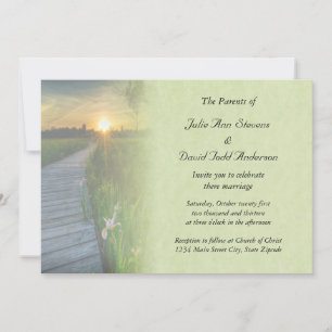 Convite Sunset Wedding
