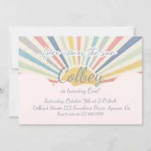 CONVITE SUNSHINE, AQUI VEM O SOL, QUALQUER IDADE, SUN PART