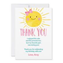 Sunshine Birthday Girl verão