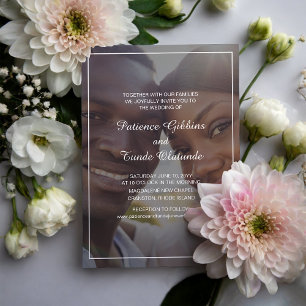 Convite Sunshine Joy Photo Wedding