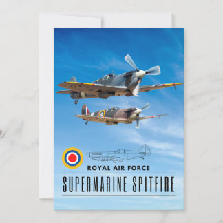 CONVITE SUPERMARINE SPITFIRA - ROYAL AIR SQUADRON