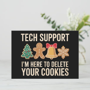 Convite Suporte Técnico De Natal Aqui Para Excluir Cookies
