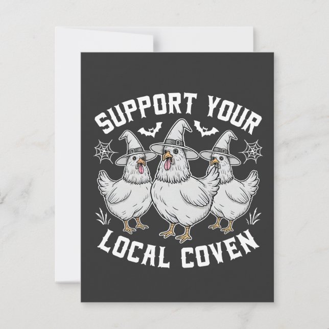 Convite Suportem Seu Vencedor Local No Halloween Spooky (Frente)