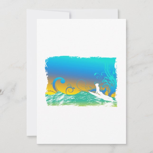 Convite Surf (Frente)