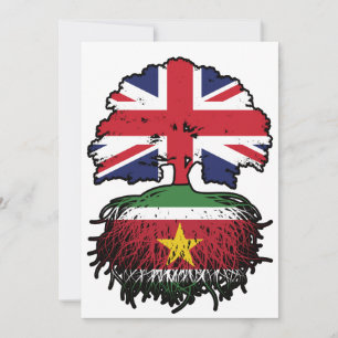 Convite Suriname Surinamese British Tree Roots Flag