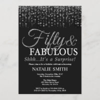 Surpreenda o 50th aniversário cinqüênta e a prata