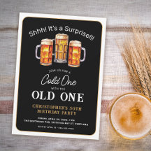 Surpreenda o Velho Com Cerveja no 50º Aniversário