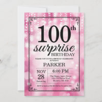 Surpresa: 100º Aniversário com Literatura Rosa