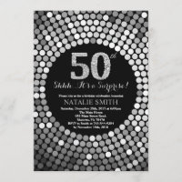 Surpresa 50.º Aniversário, Negra e Lente Prateada