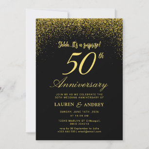 Convite Surpresa de 50º Aniversário de Casamento