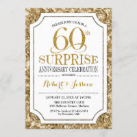 Surpresa de 60º Aniversário de Casamento - Ouro Br