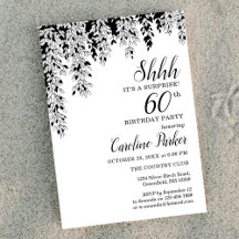Surpresa de Aniversário de 60 anos Silver Birch