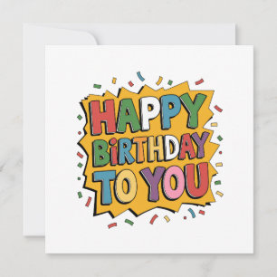 Convite Surpresa de Histórias Feliz Aniversário