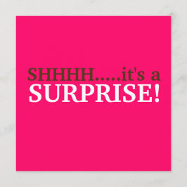 Convite Surpresa Festa de Aniversário - Sobre o Morro