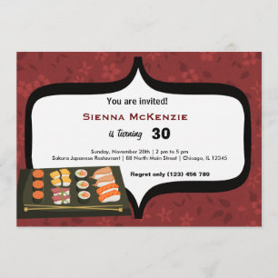 Convite Sushi