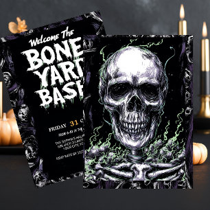 Convite Sussuros do Crânio Ominoso