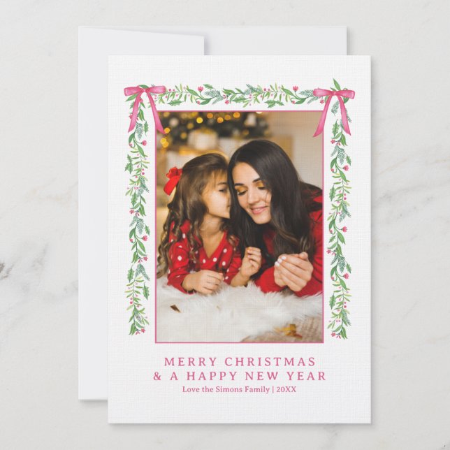 Convite Swag Evergreen do Grande Milênio com Arcos | Foto (Frente)