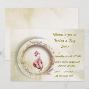 Convite Swan Chic MOTHER