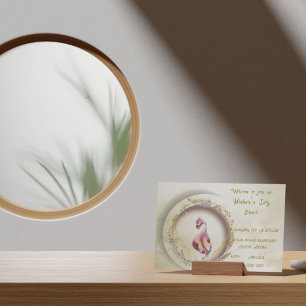 Convite Swan Chic MOTHER