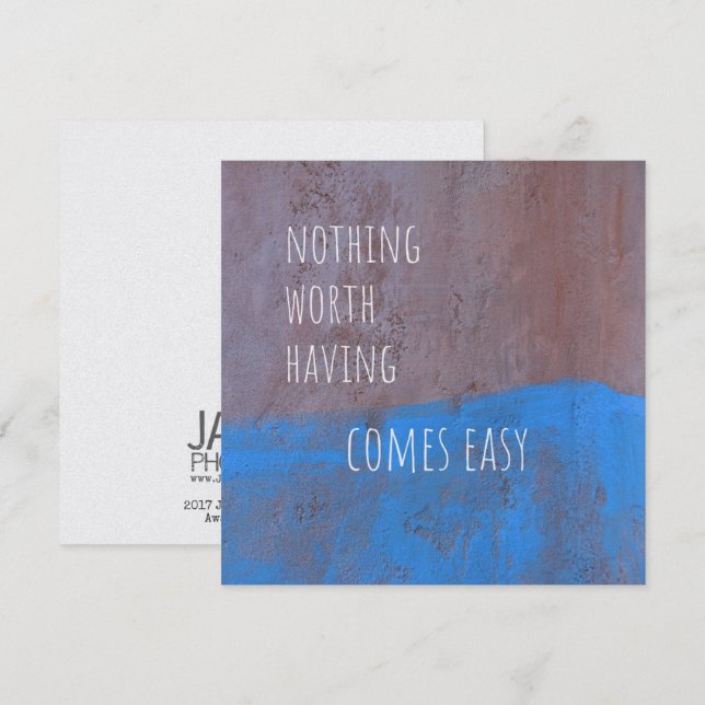 Convite SWATH DA placa BLUE 5,25 x 5,25 (Frente/Verso)