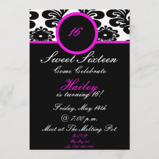 Convite sweet16…