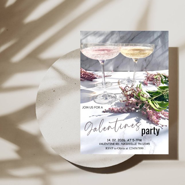 Convite Sweet Love Valentine’s Day Event Party (Criador carregado)