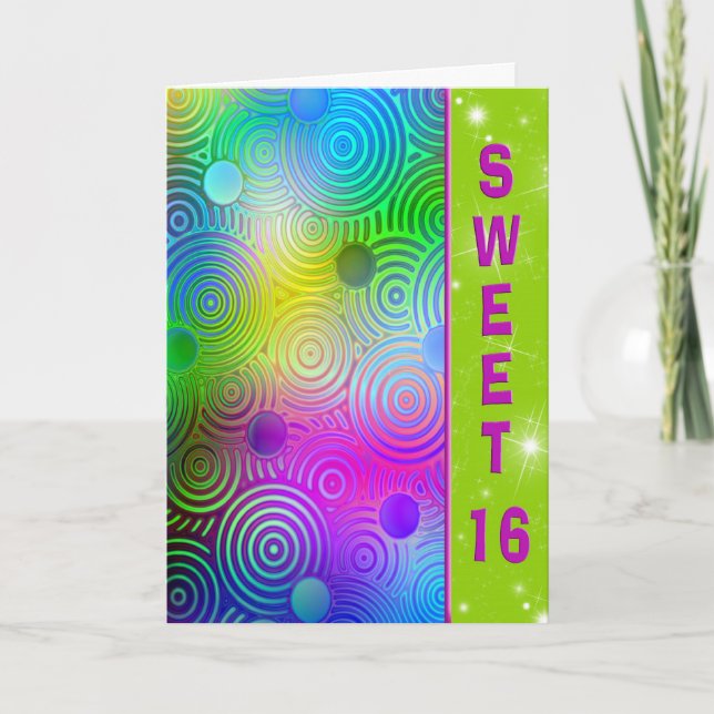Convite Sweet Sixteen (Frente)