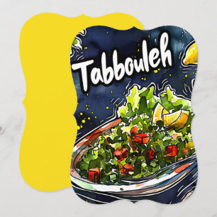 Convite Tabbouleh Mediterrâneo Vegan Salad ت ب و ل ة
