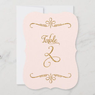 Convite Tabela Número 2, Recepções de Letra de Script de R