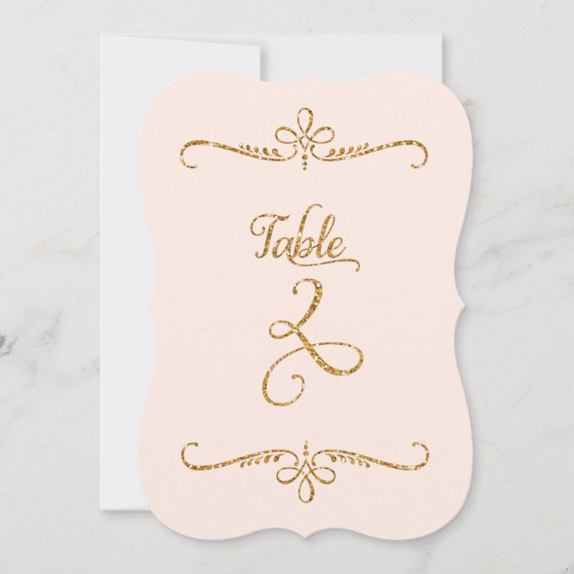 Convite Tabela Número 2, Recepções de Letra de Script de R (Frente)